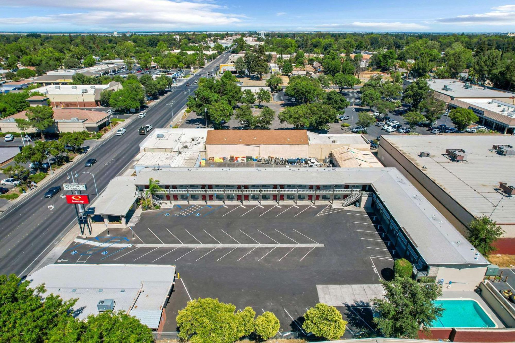 Econo Lodge Woodland Near I-5 Exteriör bild